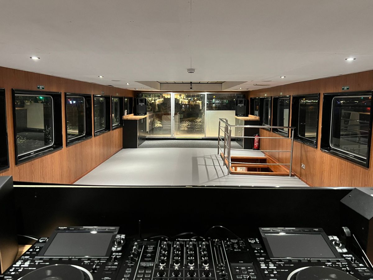 Thames Princess Dancefloor DJ Booth 2